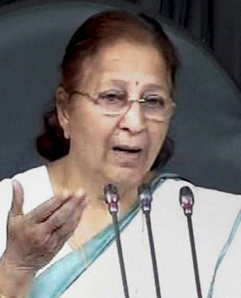 Lok Sabha Speaker Sumitra Mahajan